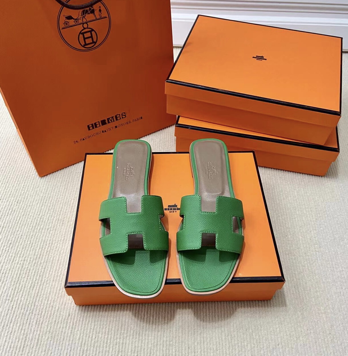 에르메스 올수공 오란 슬리퍼 샌들 앱송 02